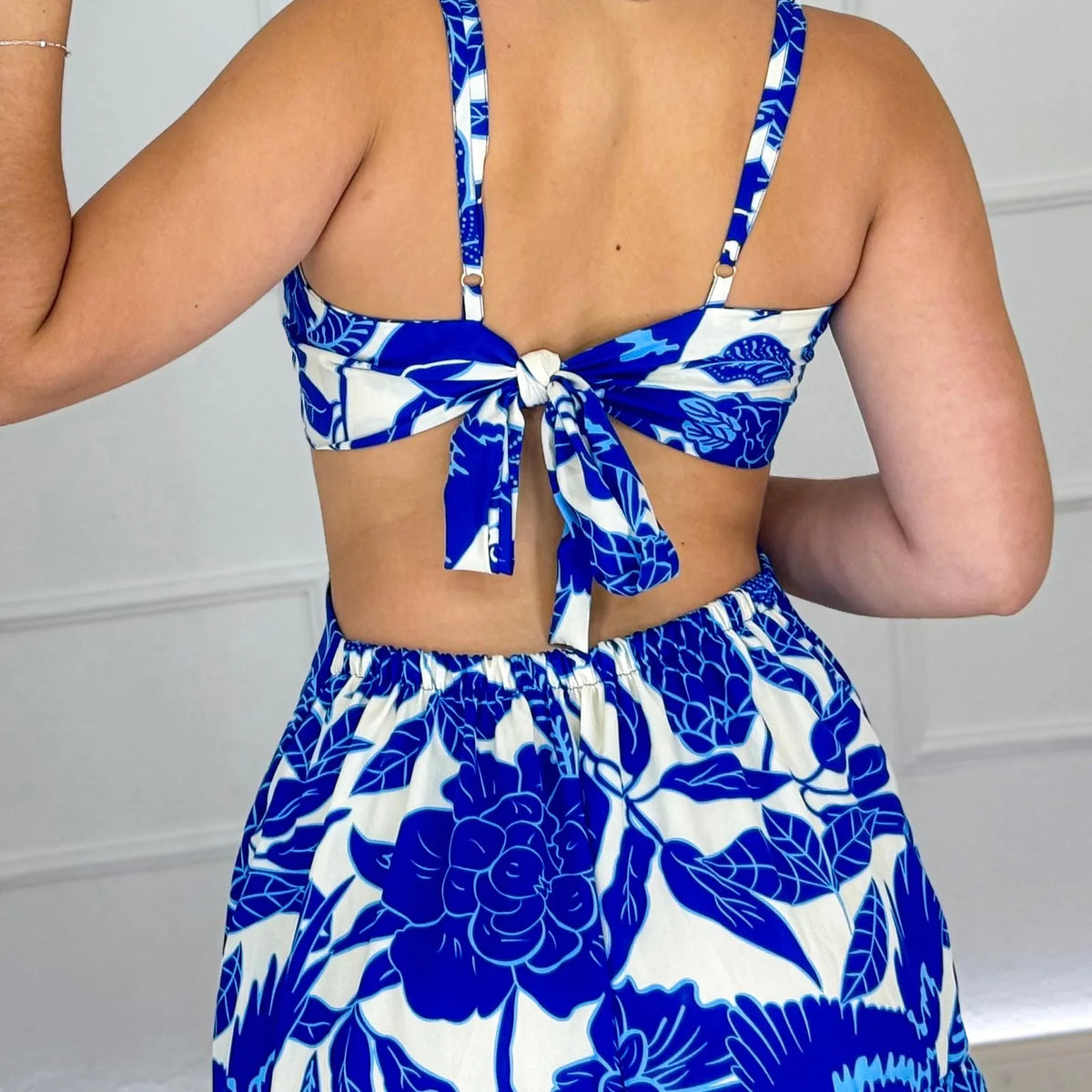 Vestido Longo Bela Azul