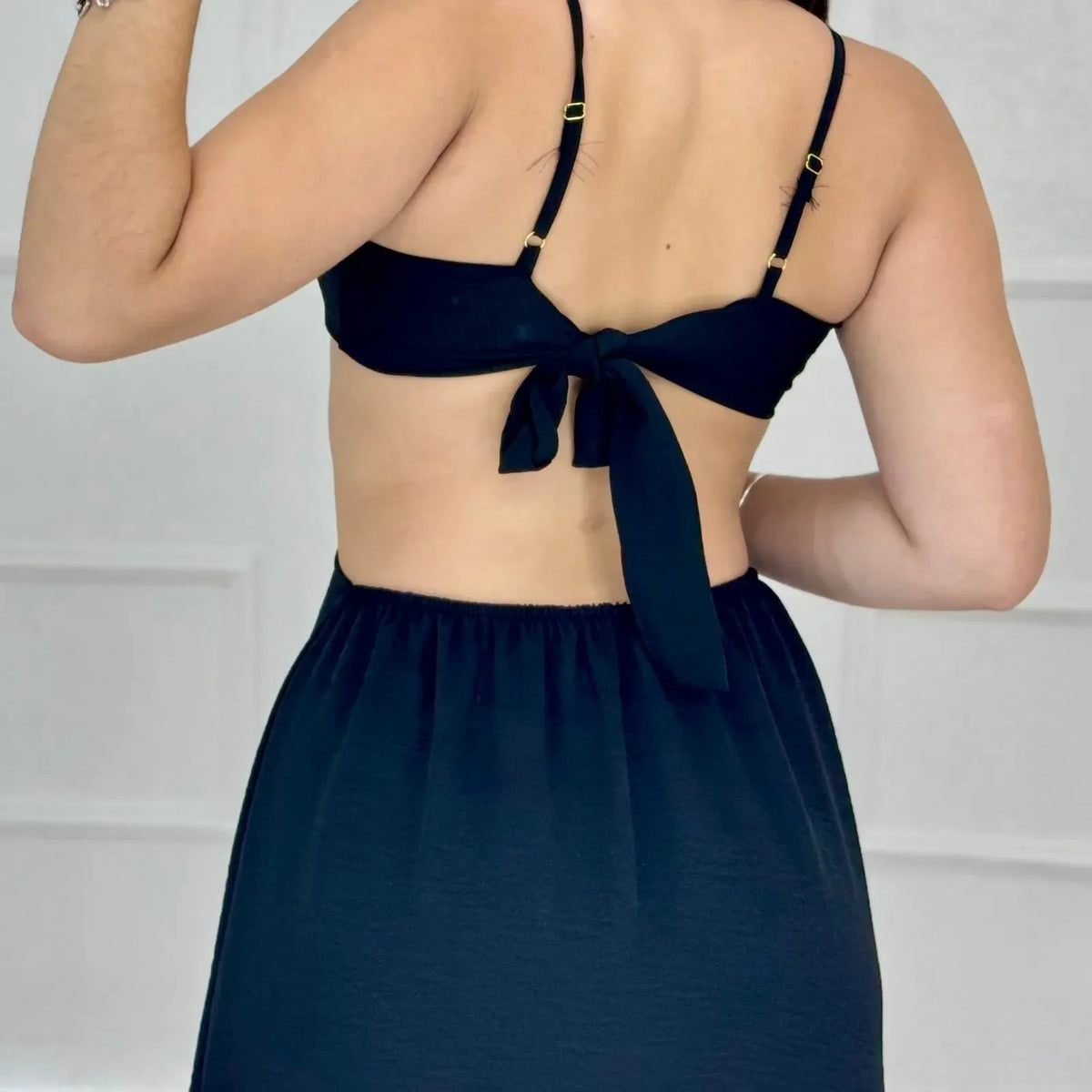 Vestido Luara Max Mídi Preto