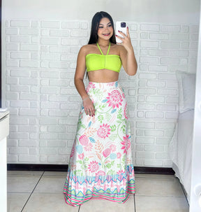 Conjunto Summer Verde Lima