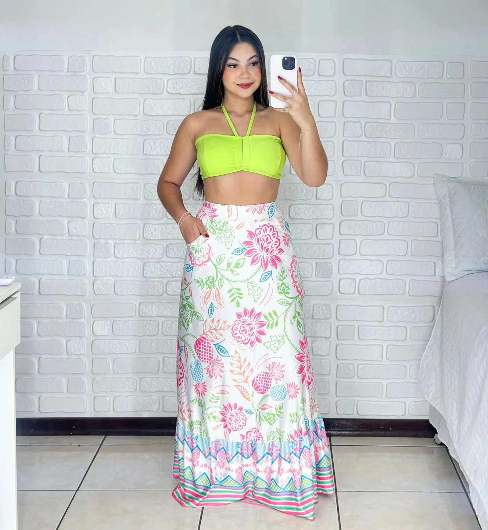 Conjunto Summer Verde Lima