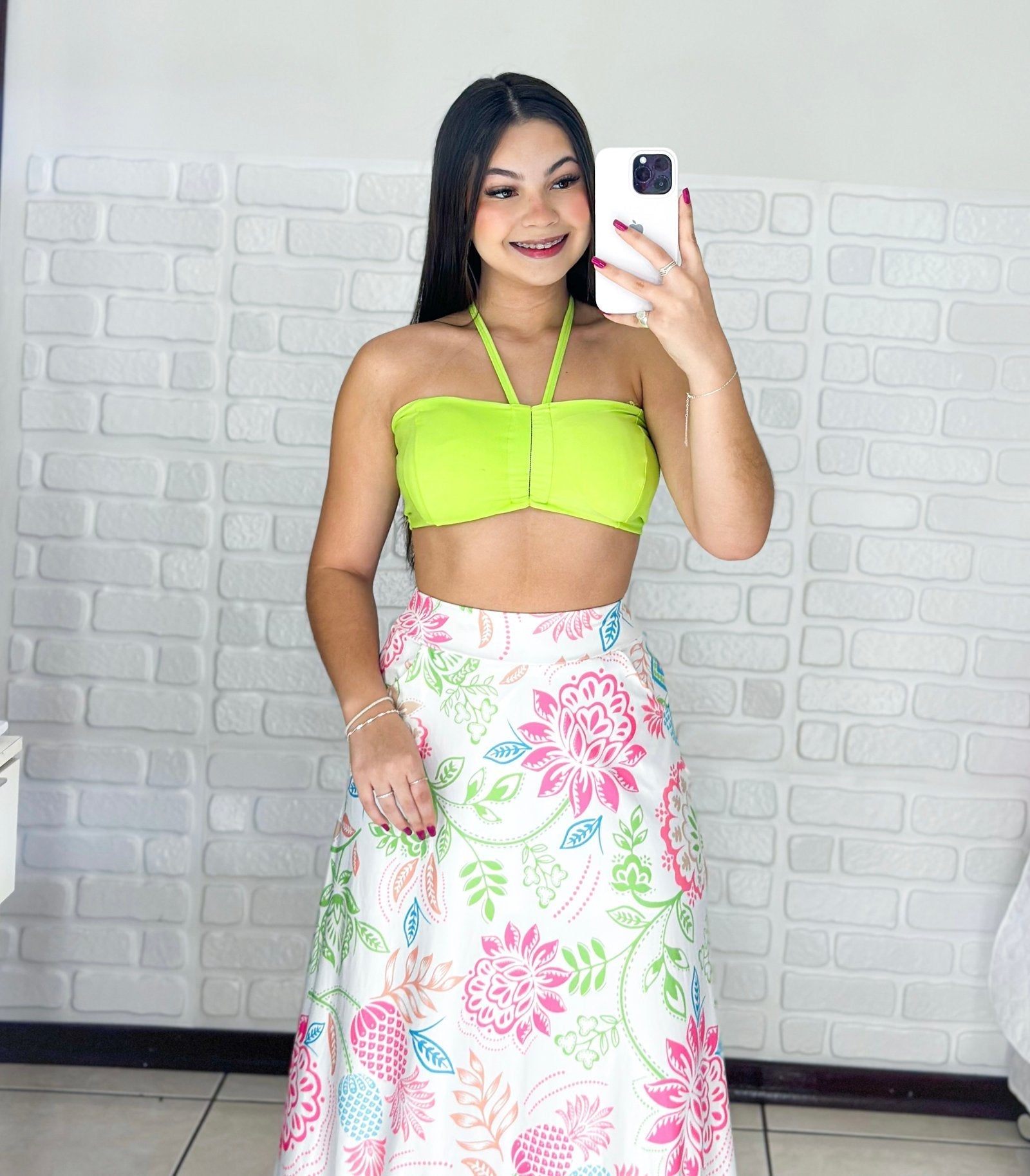 Conjunto Summer Verde Lima